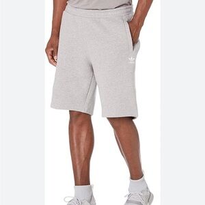 Adidas Original Tre Foil Men's Athletic Light Gray Shorts XL